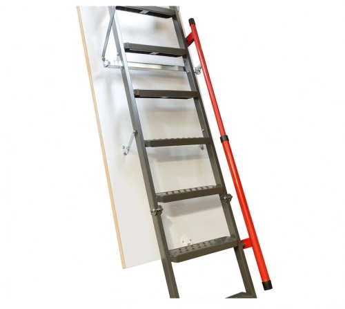 Лестница металлическая складная Fakro LMP 70х144х366 см