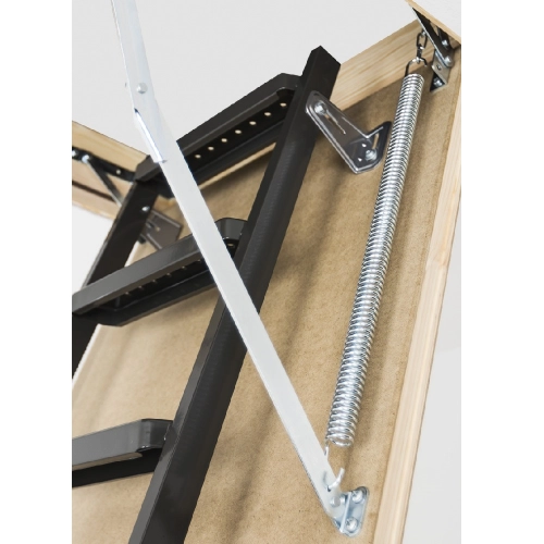 Лестница чердачная металлическая LMS Fakro, 60х140х305 см