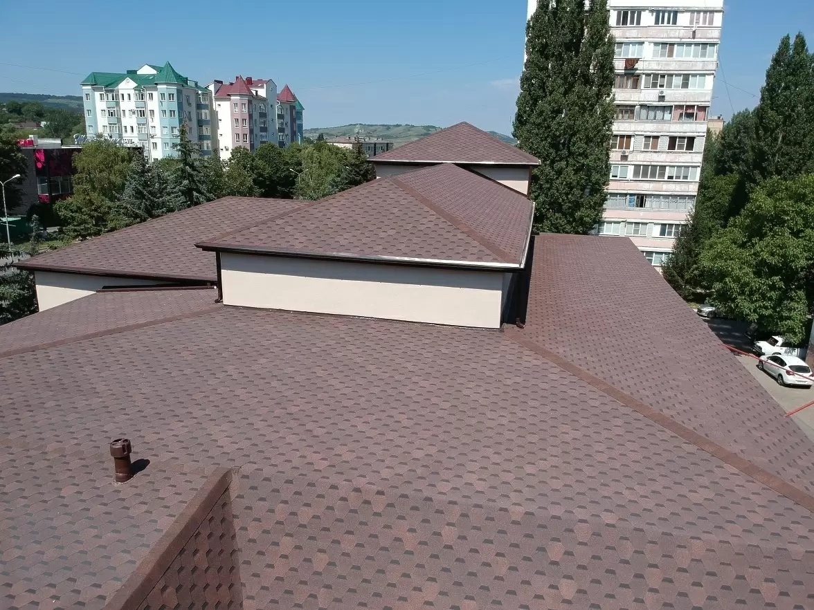 Гибкая черепица Docke PIE Standard Сота Коричневый 3м²/уп