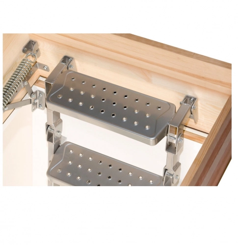 Лестница металлическая складная Fakro LML 70х140х280 см