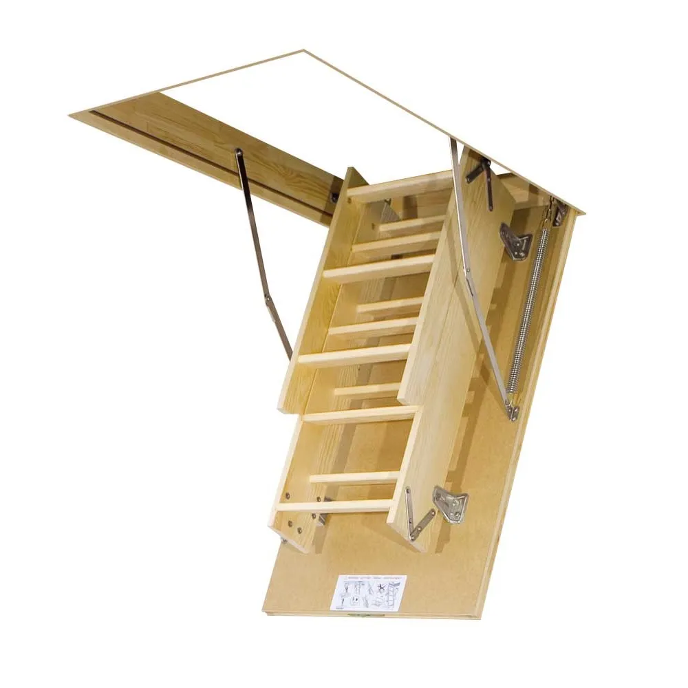 Лестница чердачная деревянная LWS Fakro, 60х140х330 см