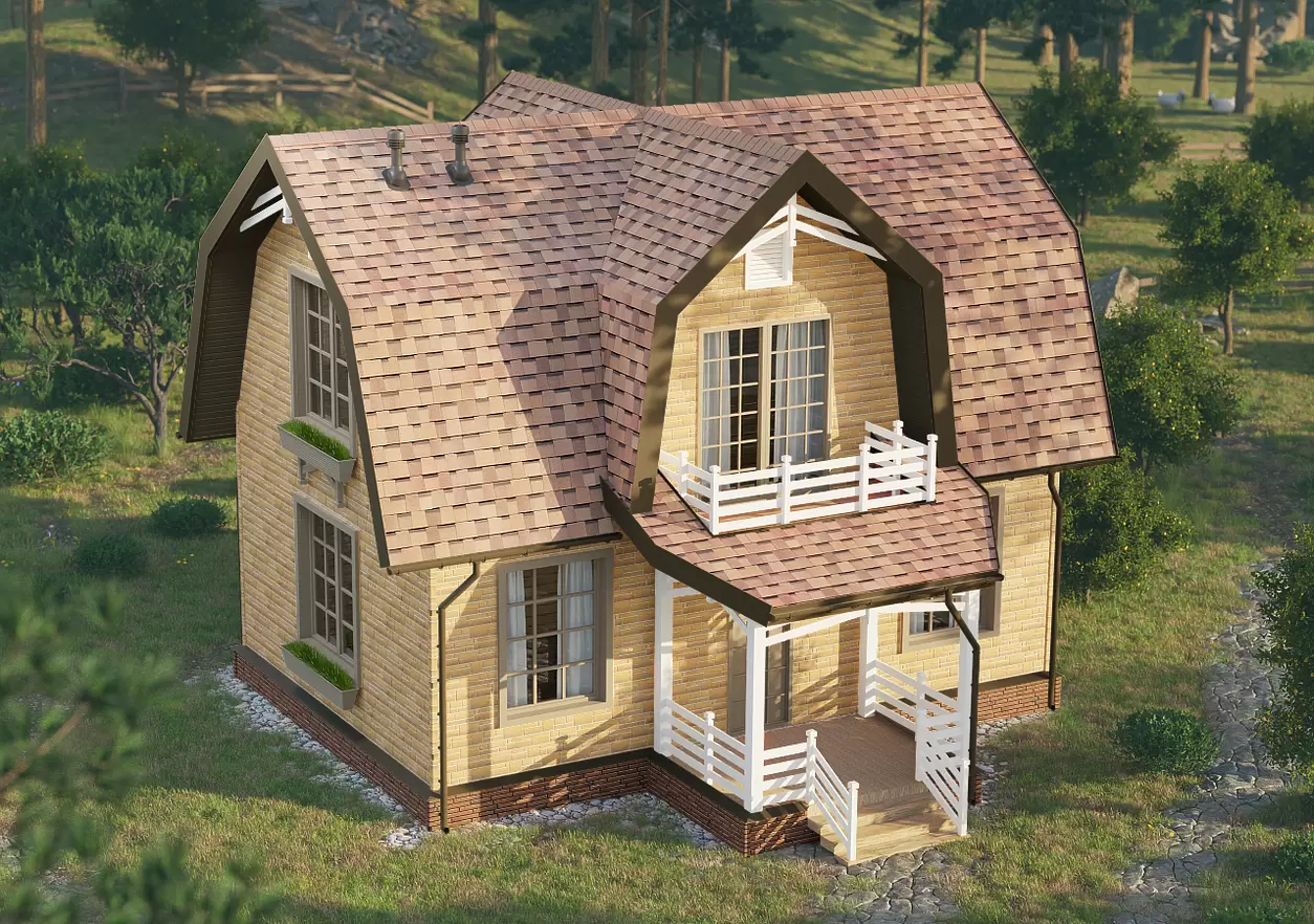 Гибкая черепица ламинированная Docke PIE Premium Dragon Карамель 2,38м²/уп