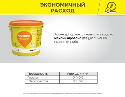 Краска Weber.Vetonit tonsilikat 100А (25 кг)