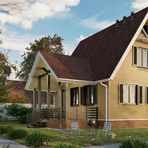 Желоб водосточный Docke Premium  3м 120/85мм, пломбир