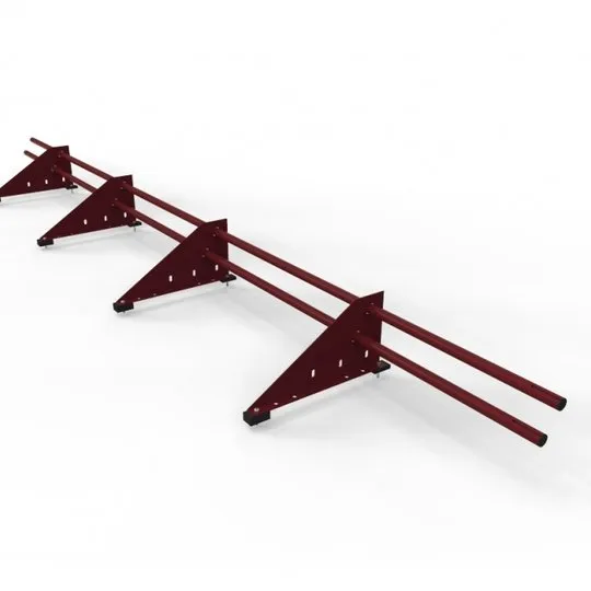 Снегозадержание Русь d25M для М/Ч (3м, 4 опоры) RAL 3005