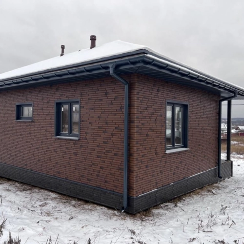 Заглушка желоба Docke Lux 141/100мм, карбон