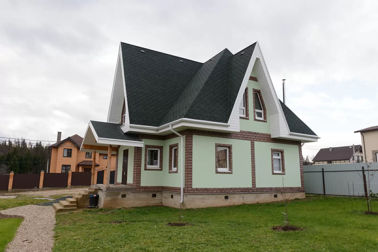 Гибкая черепица Технониколь Shinglas Финская, Соната (Зеленый) 3 м²/уп.