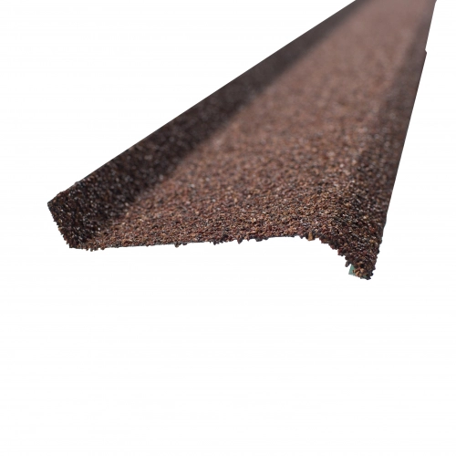 Планка цокольная Технониколь Hauberk Терракотовый 1250 мм