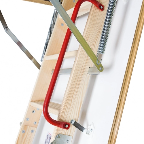 Лестница чердачная деревянная LWK Fakro, 60х120х330 см