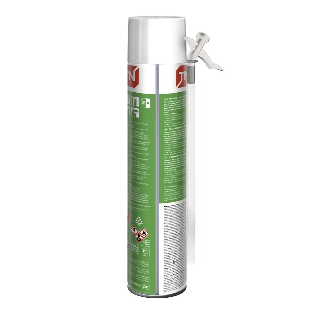 Пена монтажная Технониколь 50 Master бытовая, 1000 мл