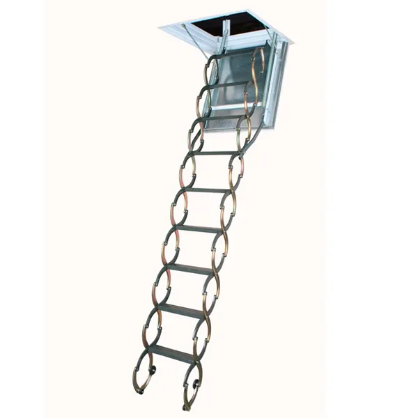 Лестница чердачная ножничная огнестойкая Fakro LSF 70х120х300 см