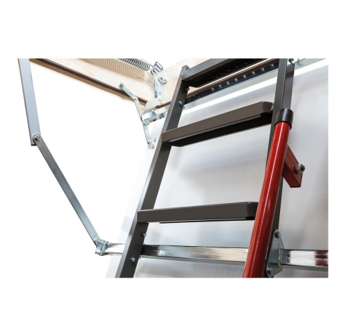 Лестница металлическая складная Fakro LMP 60х144х366 см