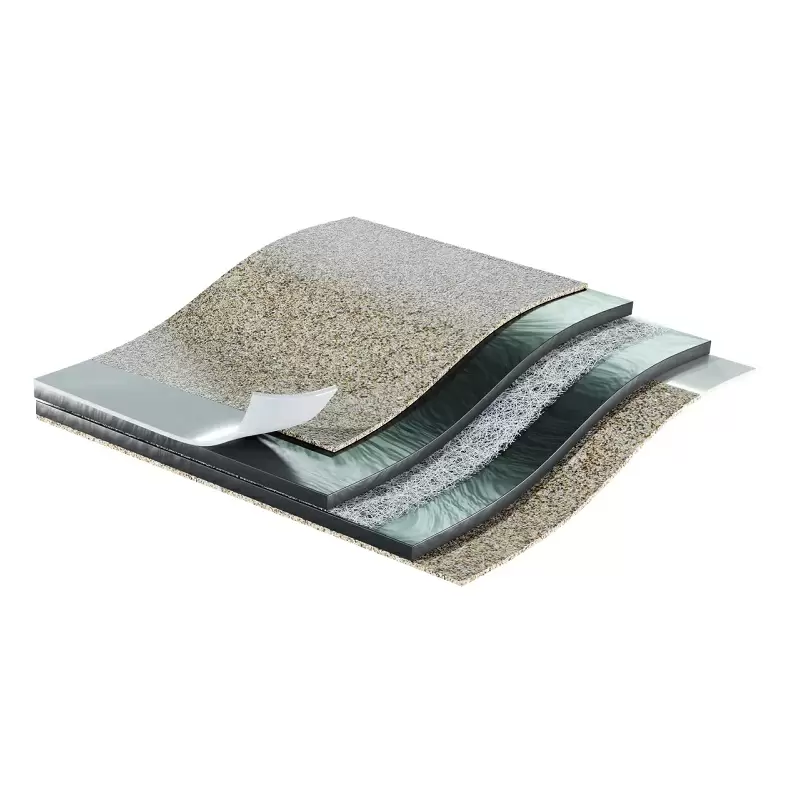 Подкладочный ковер Docke Premium Sand EL (самоклеящаяся кромка) 15 м2