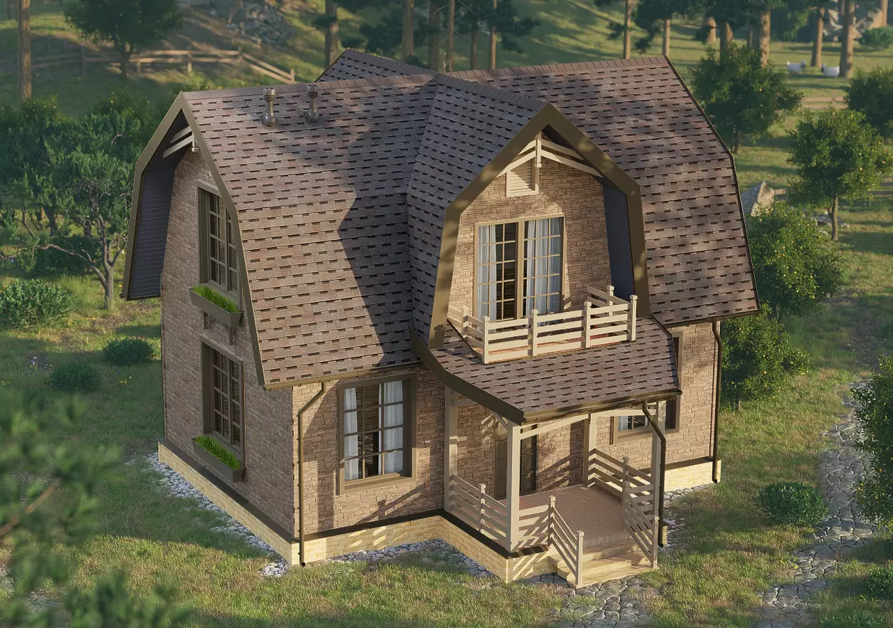 Гибкая черепица ламинированная Docke PIE Lux Dragon Изюм 2,38м²/уп